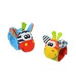 Lovely Infant Baby Foot Socks / Wristand Rattles Toys (Type 2)