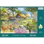 Big 500 Piece Jigsaw Puzzle Country Living. Picturesque Village Scene