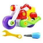 Rosennie Kids Child Disassembly Assembly Cartoon Motorcycle Toy Christmas Gift