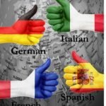 Language Learning: Learn any language - 4 manuscripts: Learn Spanish, Italian, French, German