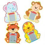 Jungle Chums Magic Slates for Children to Play with Perfect Party Bag Filler for Boys and Girls (Pack of 6)