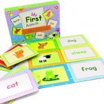 Girls Boys Toddlers Infants Baby Kids Children - Early Learning My First Animal Names Flashcards Box Set - Top Entertaining Educational - Xmas Christmas Stocking Filler Present Gift Early Learning Toys & Games Idea Age 12m+ Hand Eye Coordination Kit