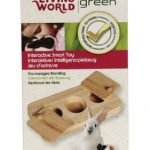 Living World Green Smart Toy Turning Game for Gerbils/ Guinea Pigs/ Rabbits, Large