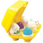 Toomies Hide & Squeak Eggs Preschool Toy