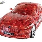 BMW New Genuine Red Transparent 1:32 Scale Z4 3D Jigsaw Puzzle Car 80442406540
