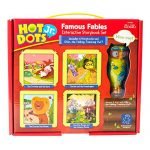 Learning Resources Hot Dots Jr. Famous Fables Interactive Storybook Set