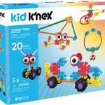Kid K'NEX Zoomin' Rides Building Set for Ages 3 and Up, Preschool Educational Toy, 64 Pieces