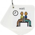 Visual Behaviour Keyring AAC (Picture Communication Symbols)