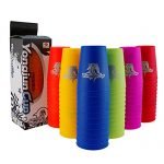 Pawaca Sport Stacking Set with Aspirail, Reinforced Cup Lips, Improve Hand-eye Coordination and Quickness, Perfect Gift for Kids