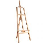 Studio Easel Artist Art Craft Disaplay For Drawing Board Artist Sketching Painting Display Easel Stand (Wooden Easel 145CM)