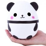 VEMOW Jumbo Galaxy Panda Milk Cup Cute Kitten Ice Cream Squishy Slow Rising Kids Collect Doll Stress Relief Squeeze Stress Reliever Decompression Toys Kids' Soft Toddler Crafts Father's Day Birthday Children's Day Gift (White)