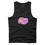 Brain Teaser Men's Small Black Graphic Tank Top - Design By Humans