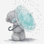 DIY 5D Diamond Painting, Spritumn Cute Pudding Bear Crystal Rhinestone Diamond Embroidery Paintings Pictures Mosaic Arts Craft for Home Decor B