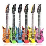 autumn-wind 4Pcs 55cm Inflatable Air Guitar Accessories For Party Kids Party Decor Toy