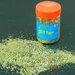 Gold Art and Craft Glitter - 100g Tub