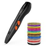 3D Printing Pen,Meterk Intelligent Doodler Pen with LCD Display 16 Loops of 1.75mm Filament Refills Working with ABS PLA Filament for Kids Art Craft Drawing DIY Gift (3D Printing Pen)