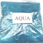 100G AQUA GLITTER NAIL ART CRAFT FLORISTRY WINE GLASS