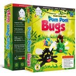 Jumboo Toys DIY 3D Pom Pom Bugs Kids Toy Craft Project Kit