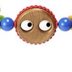 BABYBJÖRN Wooden Toy for Bouncer, Googly eyes