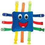 Buckle Toys "Boomer - Toddler Early Learning Basic Life Skills Children's Plush Travel Activity