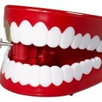Ridley's | Chattering Teeth | Classic Clockwork Toy | No Batteries
