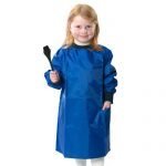 School Smock Apron Navy 10-12 Years
