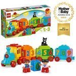 LEGO 10847 DUPLO My First Number Train Toy, Award-Winning Building Set with Large Number Bricks, Preschool Education Toy for Toddlers 1.5 Years Old