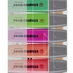 Highlighter - STABILO BOSS ORIGINAL Wallet of 8 Assorted Colours