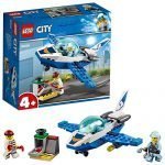 LEGO 60206 4+ City Police Sky Police Jet Patrol Aeroplane Toy, Easy to Build Air Transport Toys for Kids