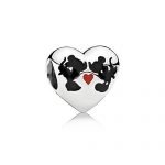Pandora Women Silver Bead Charm - 791443ENMX