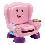 Fisher-Price CFD39 Smart Stages Pink Chair, Activity Chair Toy for 1 Year Old with Sounds, Music and Phrases