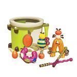 B. toys by Battat BX1007Z Parum PUM Drum, Multi-Colour