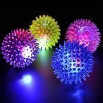 LED FLASHING BOUNCE-SPIKE BALL