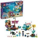 Lego 41378 Friends Mission Boat Playset with Submarine, Shipwreck and Dolphin Figures, Sea Life Rescue Series, Multicolour