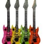 Henbrandt Inflatable Guitar (1 Assorted colour)