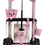 Casdon Hetty Cleaning Trolley,pink