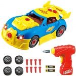 Think Gizmos Take Apart Toy Racing Car - Construction Toy Kit for Boys and Girls Aged 3 4 5 6 7 8 - Build Your Own Car Kit Version 3 Stem Toy