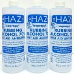 Haz 500 ml Isopropyl Rubbing Alcohol First Aid Antiseptic - Pack of 3