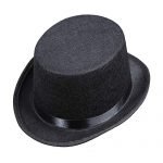 Top Felt Child Size - Black Felt Top Hats Caps & Headwear for Fancy Dress Costumes  Accessory