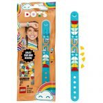 LEGO 41900 DOTS Rainbow Bracelet DIY Jewellery Beads Set, Art and Craft for Kids